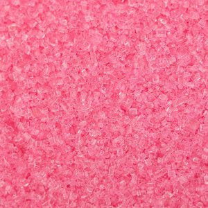 Sukkerkrystaller - knallrosa - 112 g Sukkerkrystaller - knallrosa - 112 g