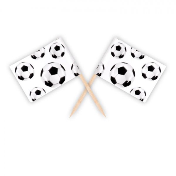 Cake Picks - Flaggor - Fotboll