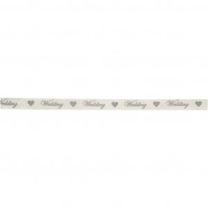 Satengbånd - Bryllup - Elfenben Satengbånd - Bryllup - Elfenben