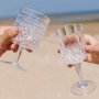 Plastglass p� fot - Gjennomsiktig - 220 ml