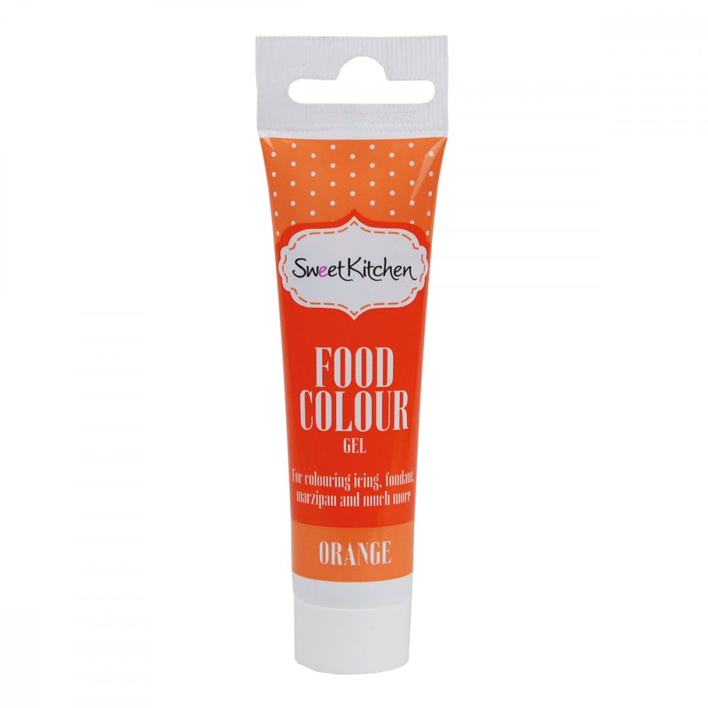 Fargegel - Oransje - Sweet Kitchen - 25 g - Pasta-/gelfarger, Kolorist