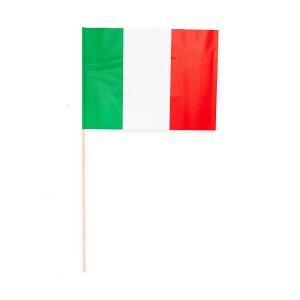 Papirflagg - Italia - 20x30 cm - 10-pakning Papirflagg - Italia - 20x30 cm - 10-pakning