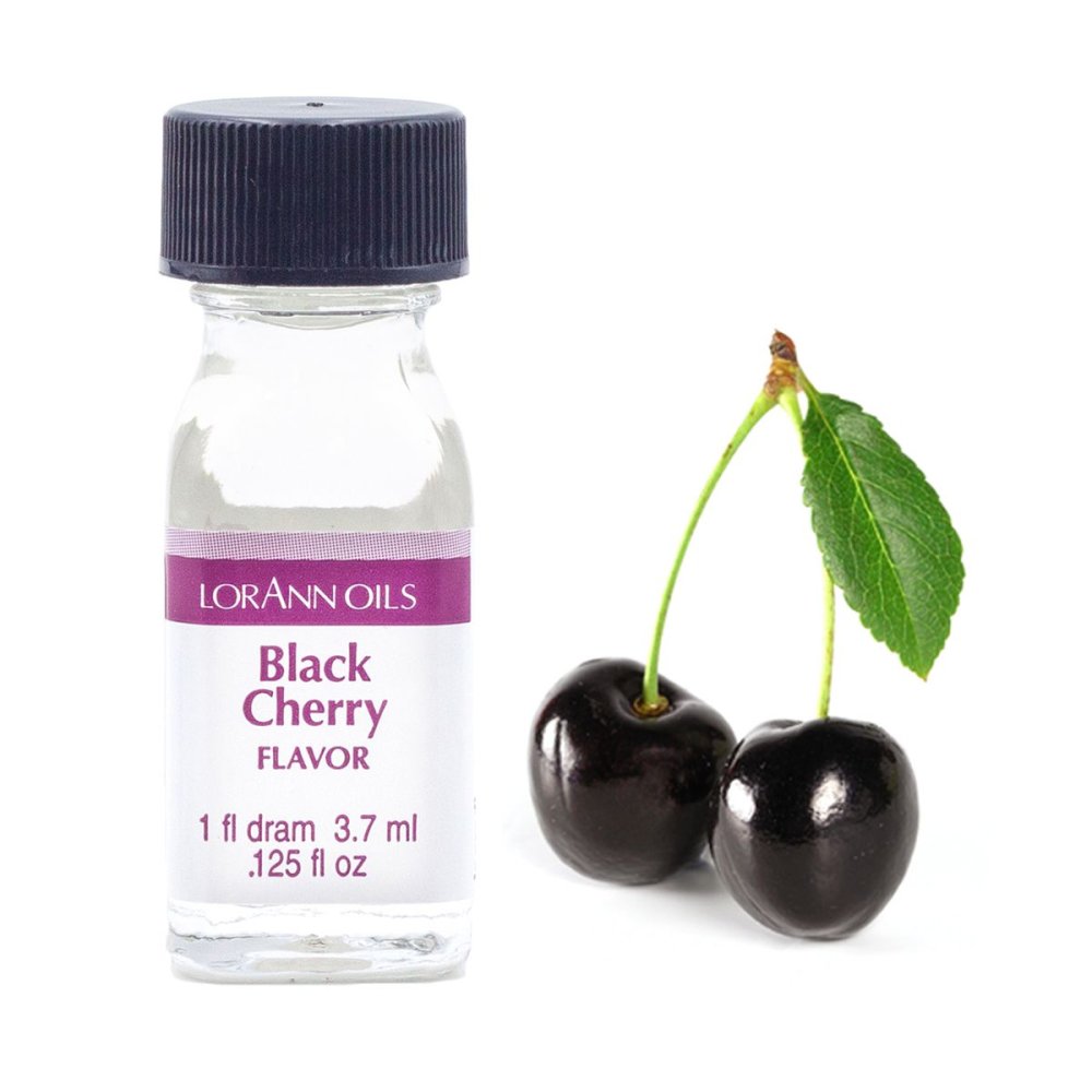 Flavor Essence Svart Kirsebær - LorAnn 3,7 ml - Aromaer/essenser, Smakstilsetning