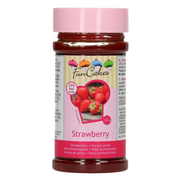 Smaksatt pasta - jordbær Smaksatt pasta - jordbær