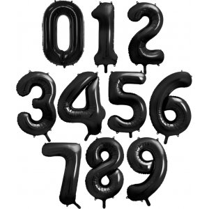 Tallballong - Svart - 86 cm