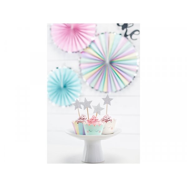 Cupcake-papir Enhj�rning - Make A Wish