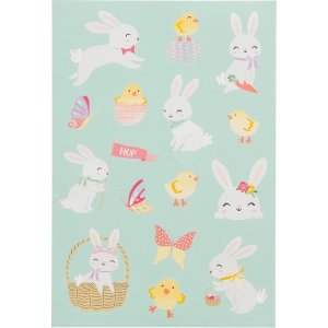 Klistremerker til pskekort - 2 ark