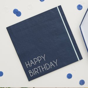 Servietter - Mix it up Bl� - 16-pakning