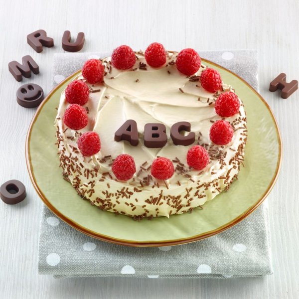 Silikonform - SilikomArt - Chocolate ABC