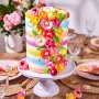 Spiselige kunstige blomster - Kamelia - Funcakes - 5 stk Spiselige kunstige blomster - Kamelia - Funcakes - 5 stk