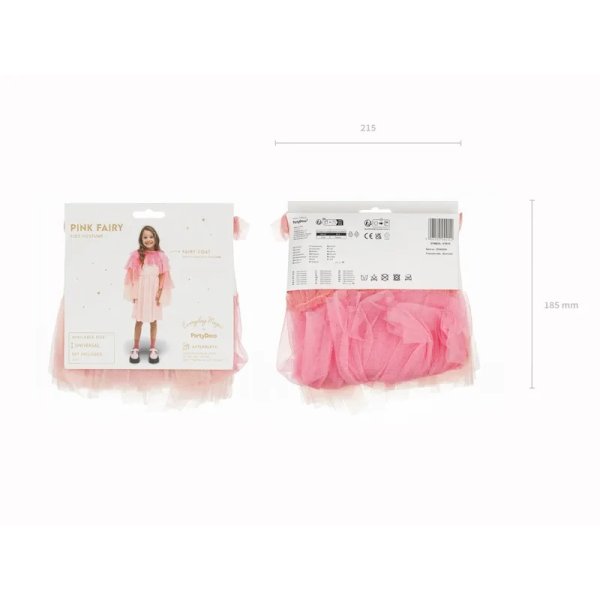 Fekappe - Rosa ombre - Kostyme - En størrelse Fekappe - Rosa ombre - Kostyme - En størrelse