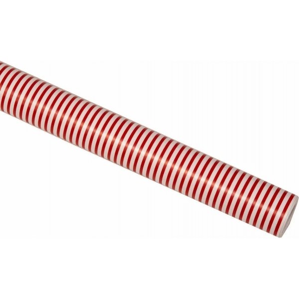 Gaveinnpakning - Striper - Rød/Hvit - 2-pakning Gaveinnpakning - Striper - Rød/Hvit - 2-pakning