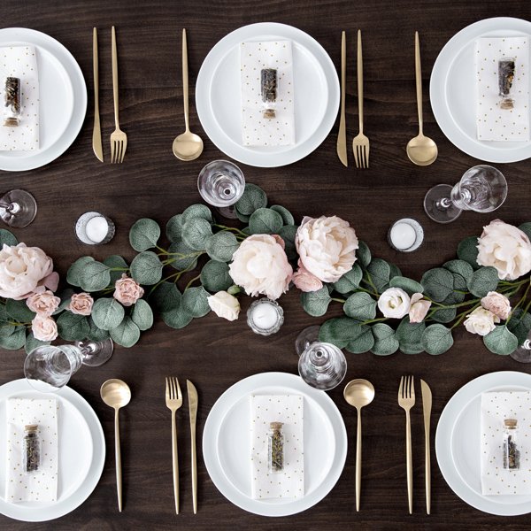 Glassflasker med kork - Mini - 12-pakning