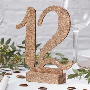 Bordnummerering - Trenummer - Roségull Bordnummerering - Trenummer - Roségull