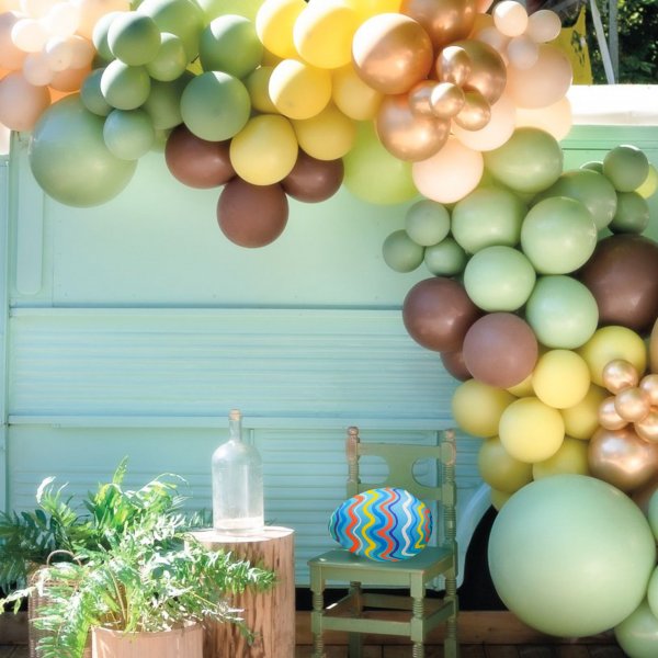 Ballongbue - 5m - Jungelgrønn Ballongbue - 5m - Jungelgrønn