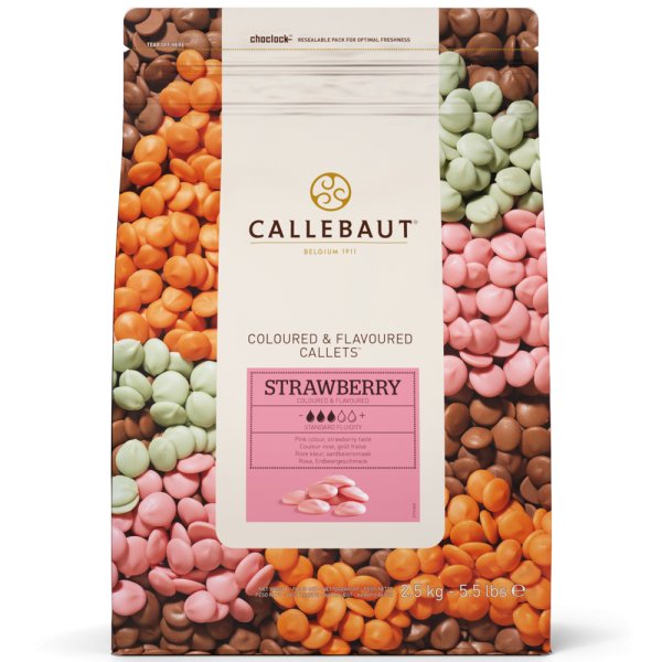 Callebaut Sjokolade Jordb�r 2,5 kg