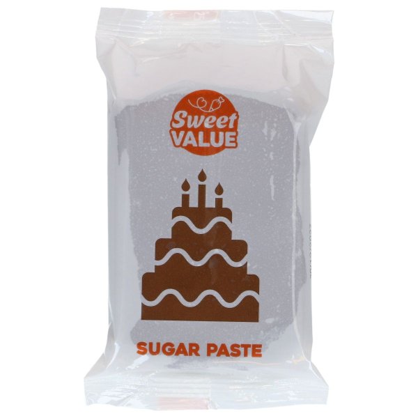 Sukkerpasta - Brun - Søt verdi - 200 g Sukkerpasta - Brun - Søt verdi - 200 g