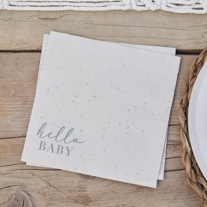 Servietter - Hello Baby - 16-pakning