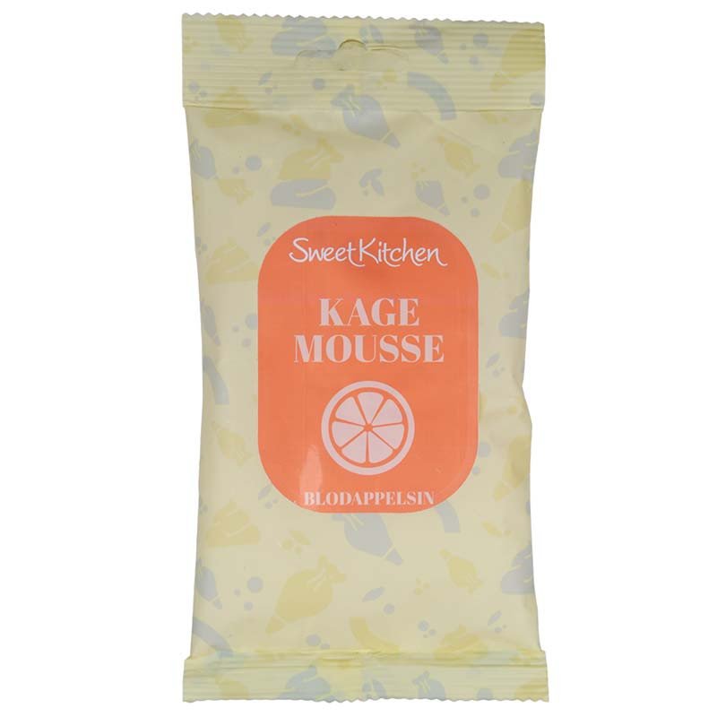 Mousseblanding - Blodappelsin - SweetKitchen - 50 g - Mousse