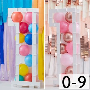 Ballongdekorasjon - Nummerstativ