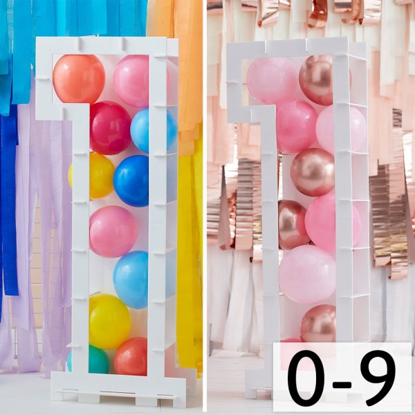 Ballongdekorasjon - Nummerstativ Ballongdekorasjon - Nummerstativ