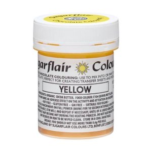Sugarflair Sjokoladefarge Gul35g Sugarflair Sjokoladefarge Gul35g