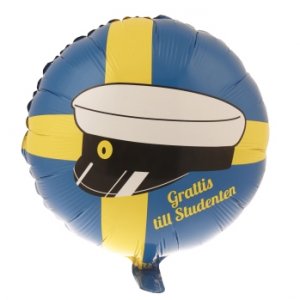 Folieballong - Flagg/Studentlue Folieballong - Flagg/Studentlue