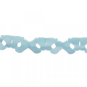 Girlander - Babyftter - Lysebl