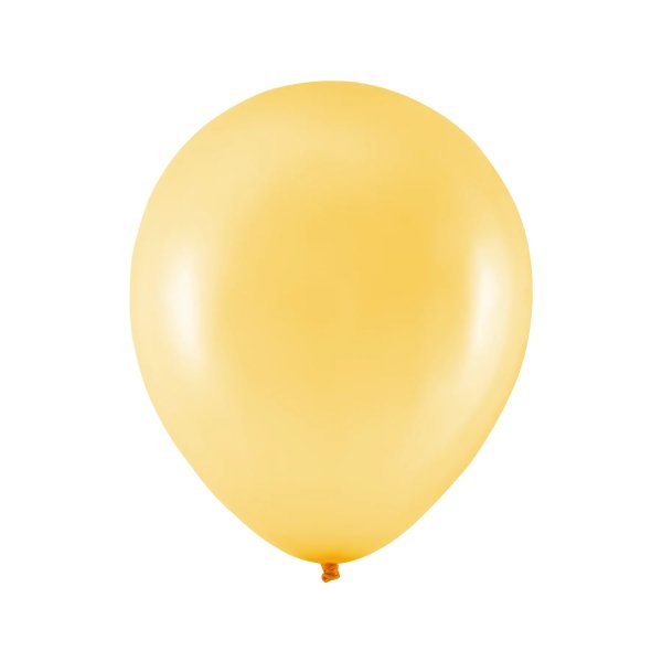 Ballonger - Metallix - Gull - 27 cm - 10-pakning Ballonger - Metallix - Gull - 27 cm - 10-pakning
