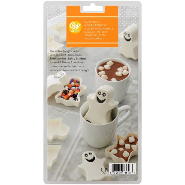 Sjokoladeform Choco Bomb spøkelse - 2-pakning Sjokoladeform Choco Bomb spøkelse - 2-pakning