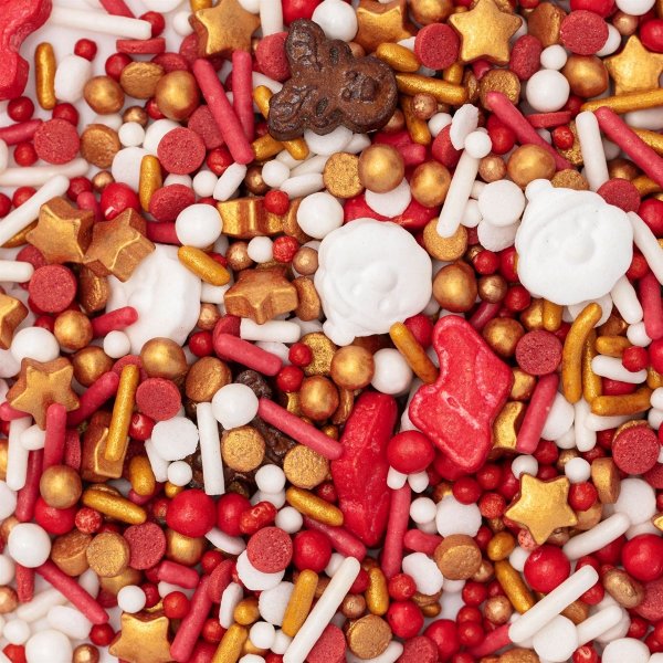 Strøblanding - Jul - Julenissen - 90 g - PME Strøblanding - Jul - Julenissen - 90 g - PME