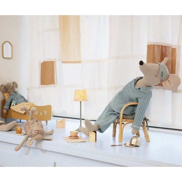 Medium Pappa Mus - Pysjamas og Nattmaske