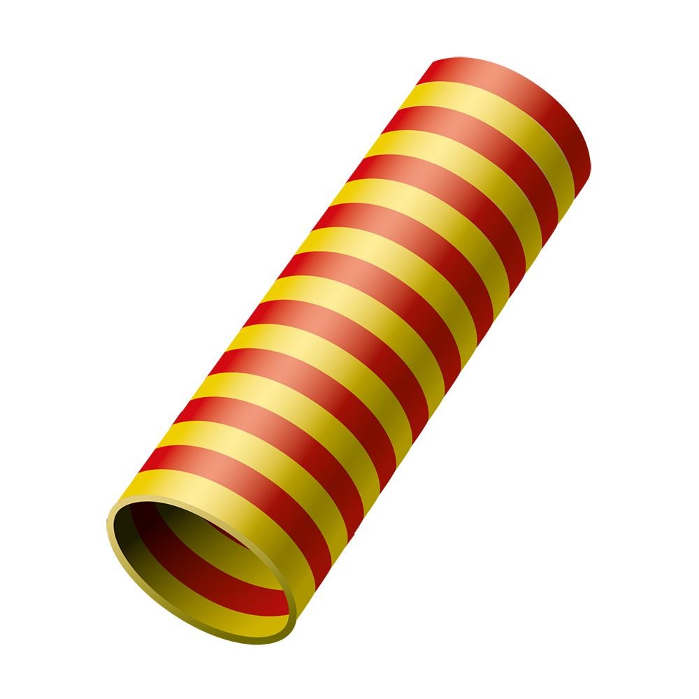 Serpentiner – Rød/Gul – 18×4 m – 6-pakning