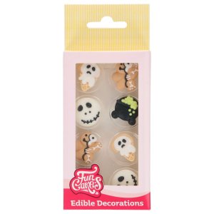 Sukkerdekorasjoner - Hjems�kte godbiter - Funcakes - 8 stk
