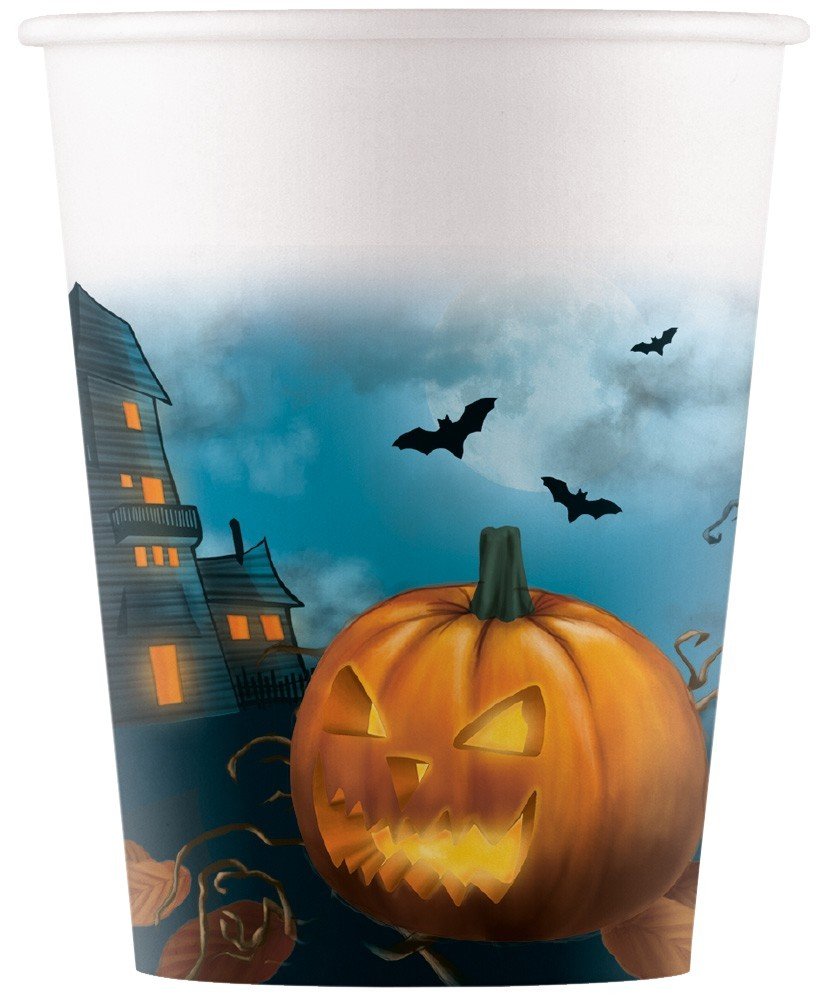 Pappkrus - Halloween Sensations - 8-pakning - Papirkopper, Borddekking