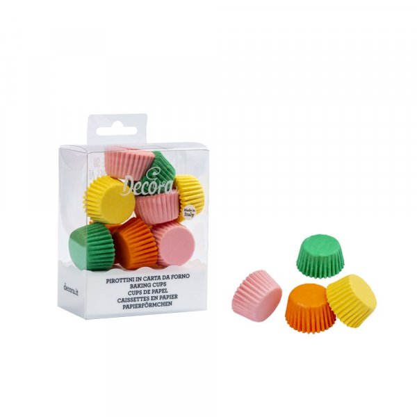 Mini muffinsformer/store muffinsformer - Assorterte farger - 200-pakning Mini muffinsformer/store muffinsformer - Assorterte farger - 200-pakning