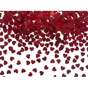 Konfetti - Rde hjerter