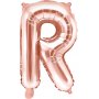 Bokstavballonger - Rosgull - 35 cm - Bokstav: R
