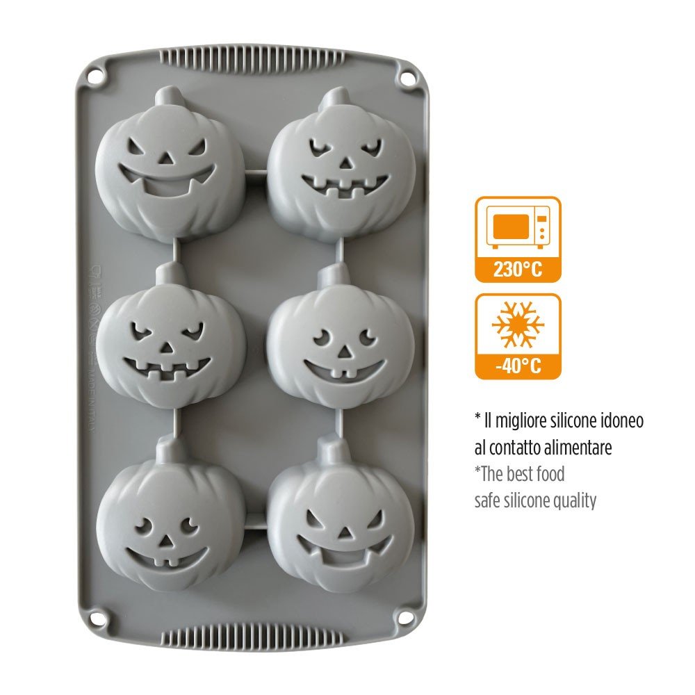Silikonform - Gresskar - Halloween - Dekora - Silikonformfigurer, Silikonformer