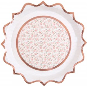 Papptallerken - Ballerina - 10-pakning