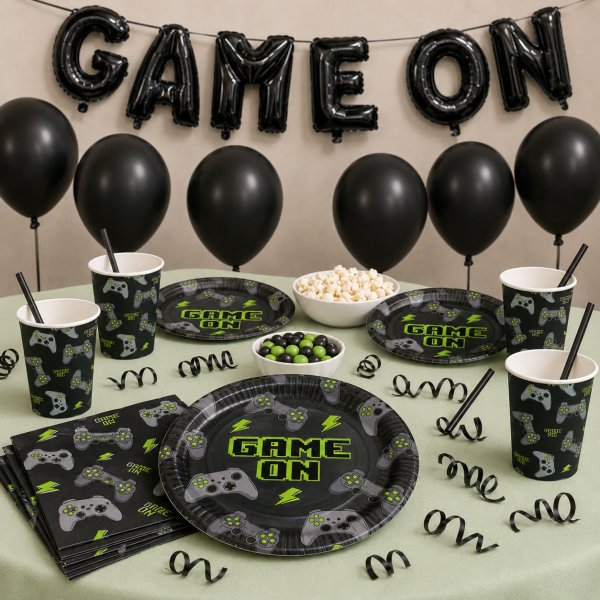 Game On Party-pakke - 8 personer Game On Party-pakke - 8 personer
