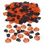 Konfetti - Halloween - Gresskar og Hodeskaller