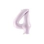 Tallballonger pastell lilla, 72 cm - 4 stk