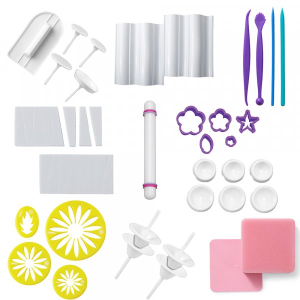 Ultimat dekorasjonssett - Wilton - 263 deler Ultimat dekorasjonssett - Wilton - 263 deler