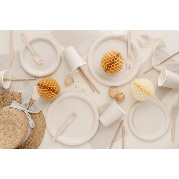 Papirservietter - Beige Papirservietter - Beige
