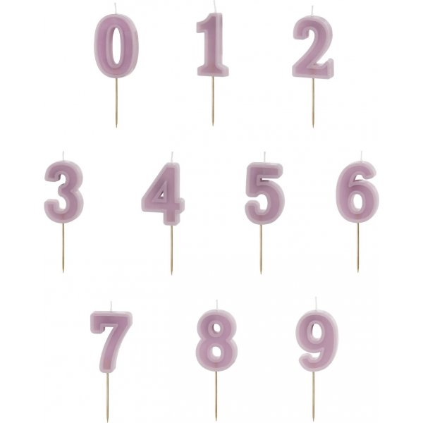 Kakelys - Tall lilla