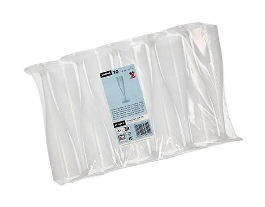 Champagneglass - 10-pakning - Klar