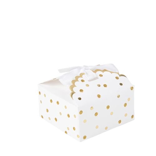 Gaveesker - Dots - 8-pakning - Gavesnorer, Gaveinnpakning
