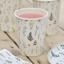 Papirkopper - Blomstermotiv - 8-pakning Papirkopper - Blomstermotiv - 8-pakning