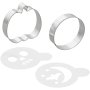 Kakeutstikkere med sjablonger - Halloween - Wilton - 4-pakning Kakeutstikkere med sjablonger - Halloween - Wilton - 4-pakning